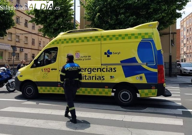 Un niño de 2 años, atropellado por un coche en la calle Pamplona de Salamanca