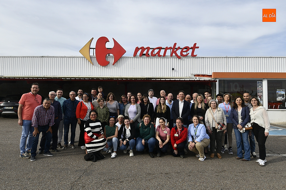 Carrefour Market Gildo en Fuentes de Oñoro celebra la Navidad con un gran sorteo para sus clientes