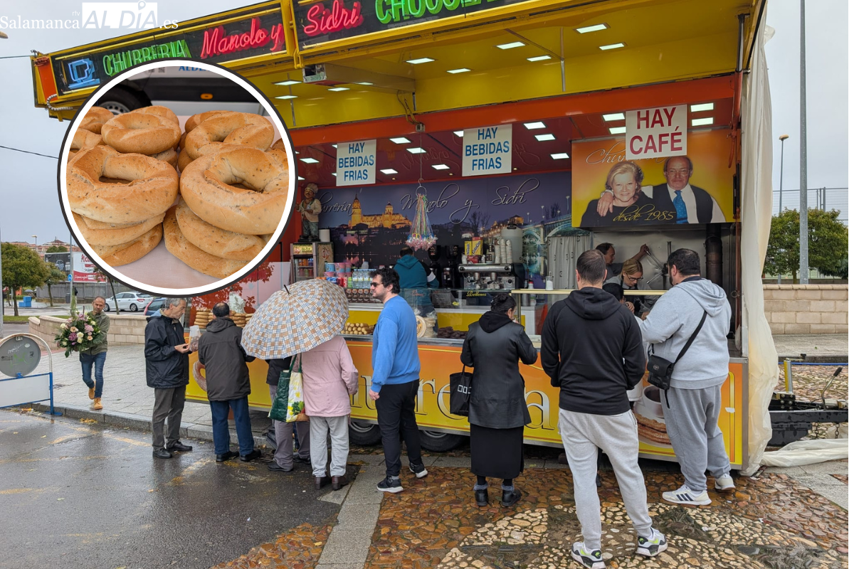 Manolo, 42 años con sus roscas de anís en el cementerio: A esto le quedan unos años, no más