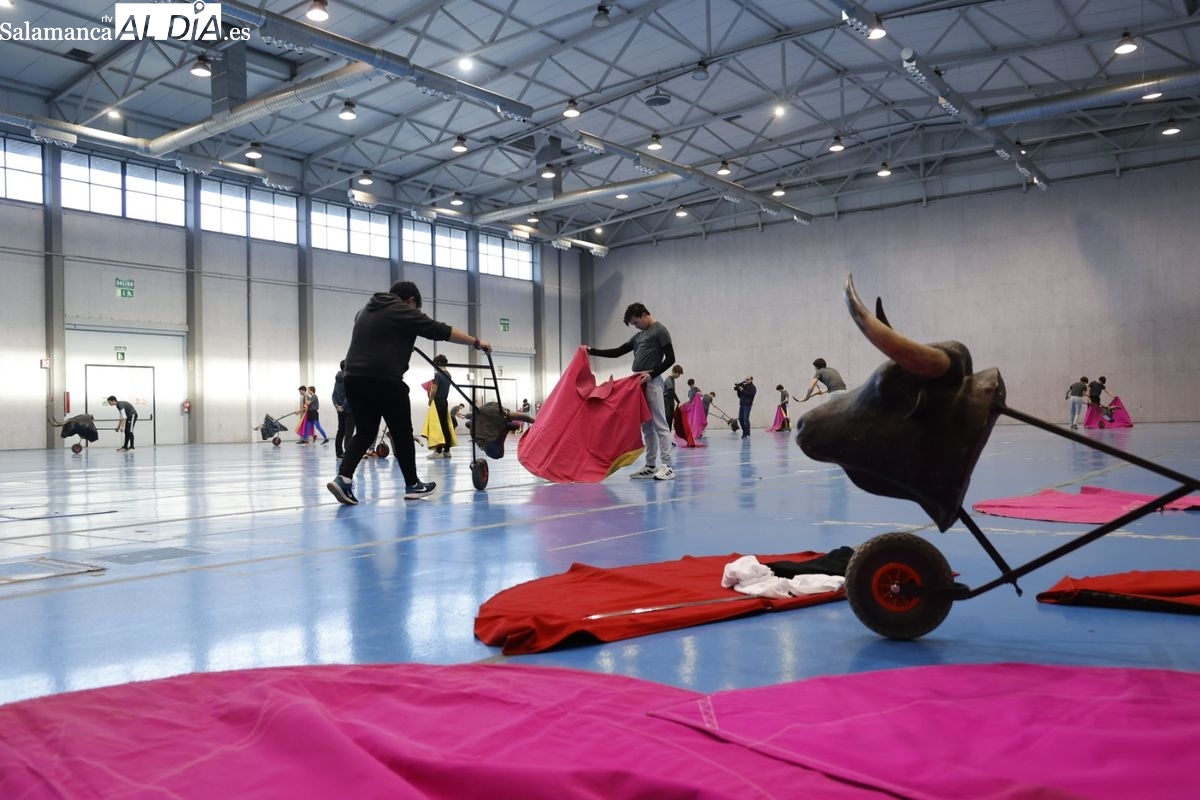 Demanda sin precedentes en la Escuela de Tauromaquia de la Diputación de Salamanca: 75 aspirantes para 60 plazas