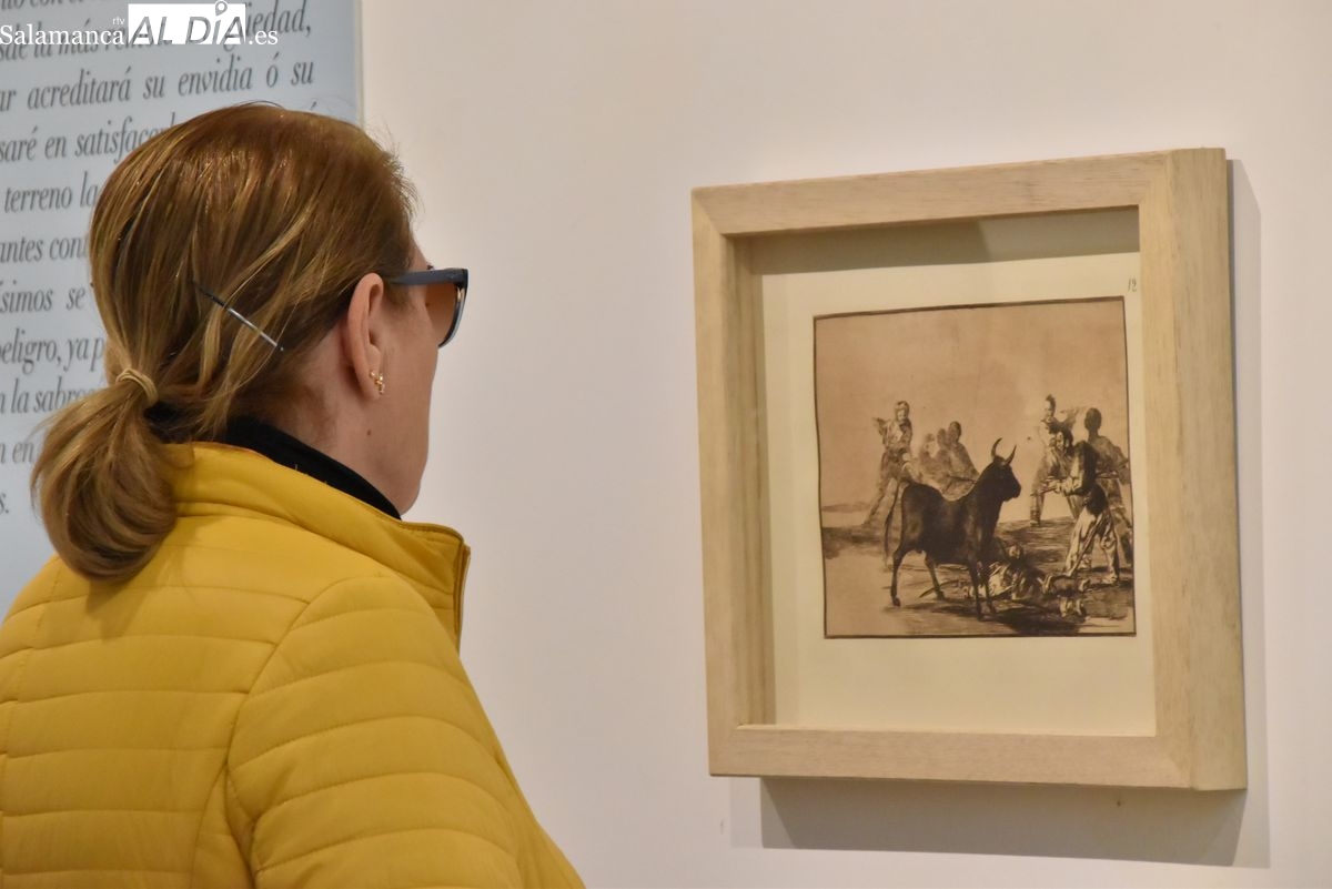 Más de 40 grabados de Goya se pueden ver en este museo salmantino