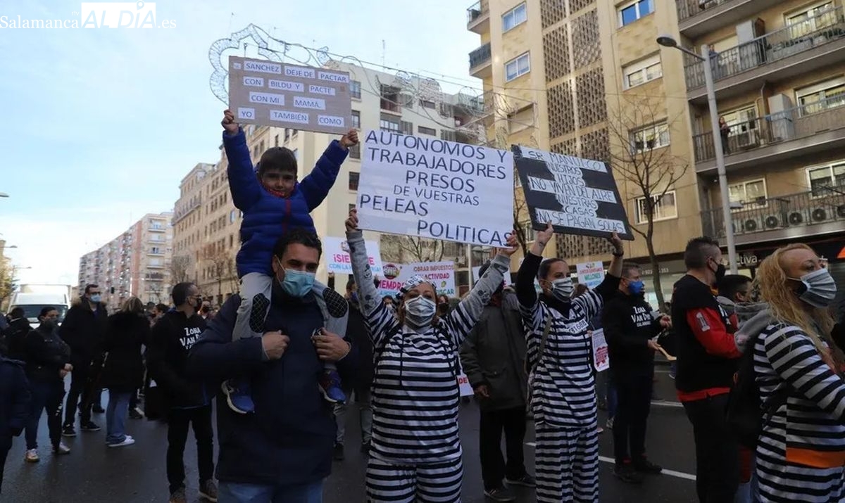 Los autónomos de Salamanca se manifestarán el 30 de noviembre por unas condiciones dignas