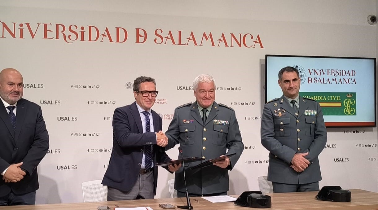 La USAL y la Guardia Civil se alían para impulsar la formación y la investigación en seguridad