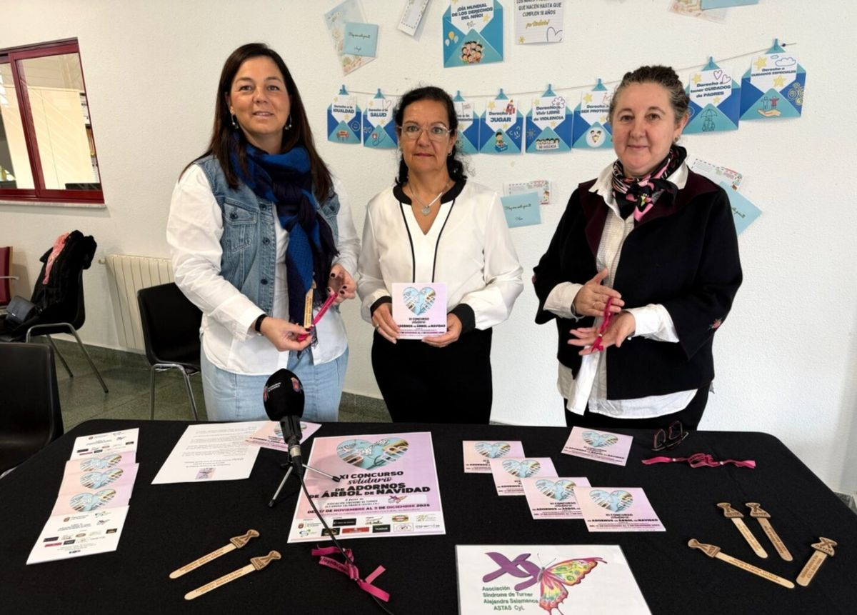 Guijuelo organiza su concurso de adornos navideños para recaudar fondos para el síndrome de Turner