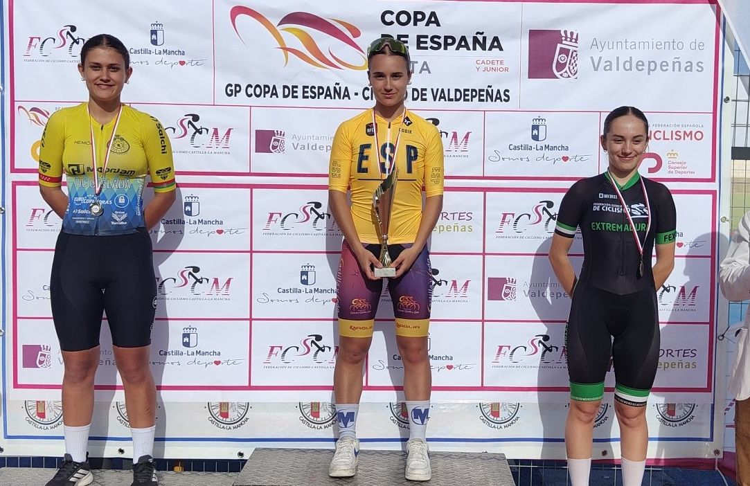La salmantina Vega Iglesias, del Mirat Team, nueva líder de la Copa de España de Pista
