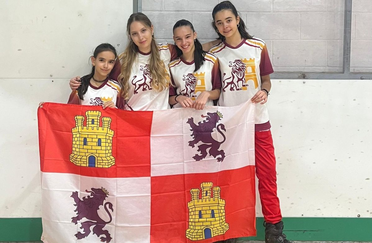 Las patinadoras salmantinas del Rollslam logran un cuarto puesto en el Campeonato de España sub-15
