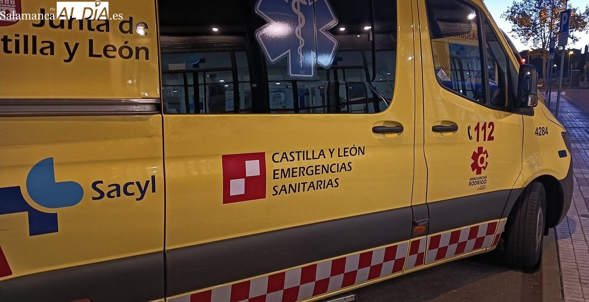 Accidente de tráfico junto a la fábrica de Mirat: atendida una conductora con dolor cervical