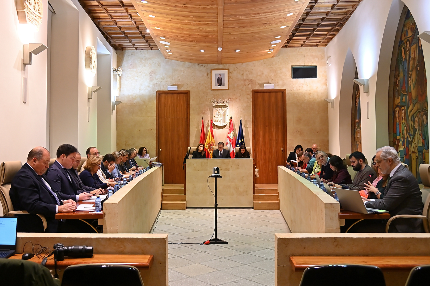 Luz verde a un presupuesto de 210 millones en Salamanca: más inversión y 12 años sin subir impuestos