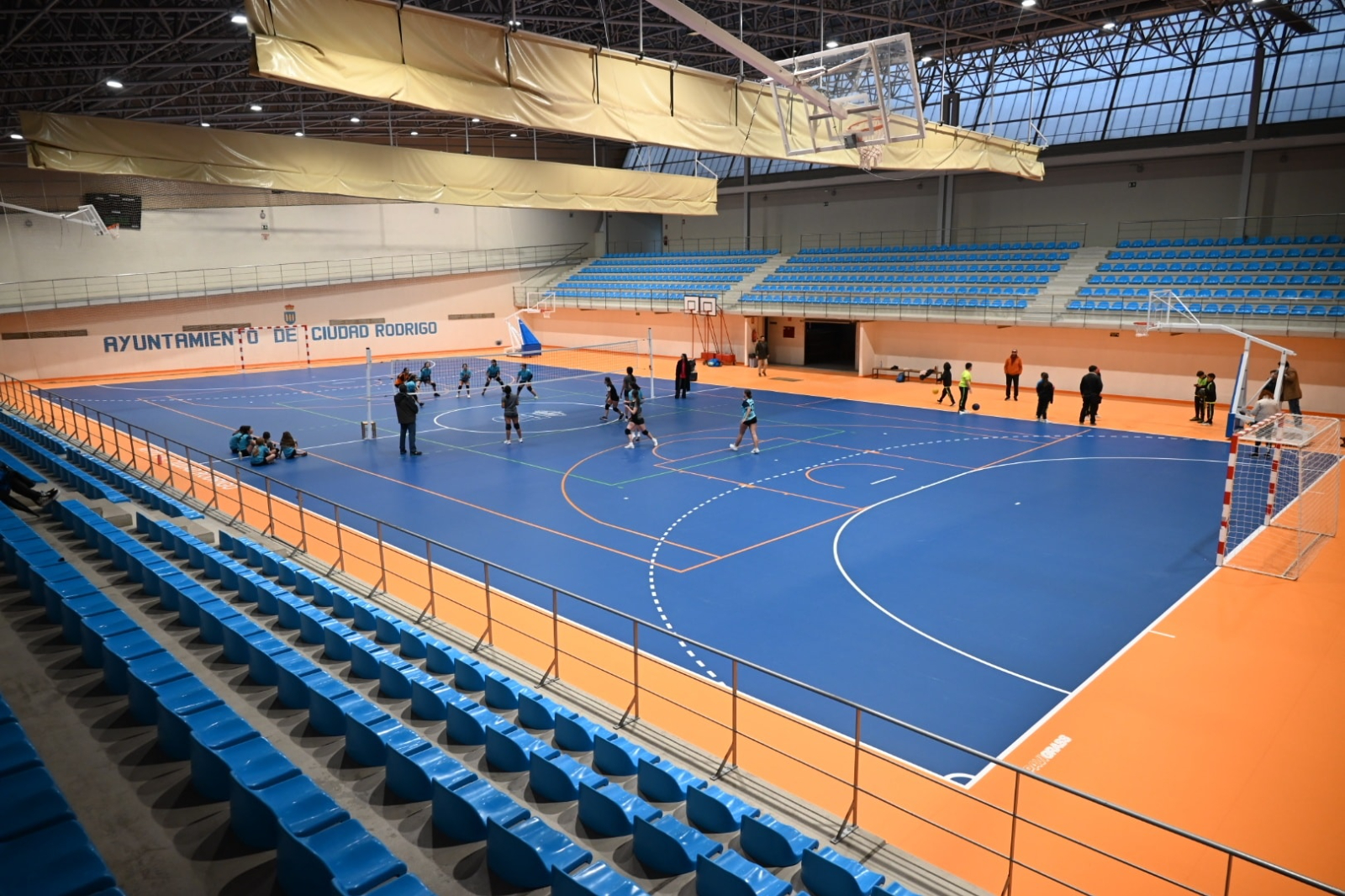 Renovado el suelo del Pabellón Eladio Jiménez tras una inversión de 48.000 euros