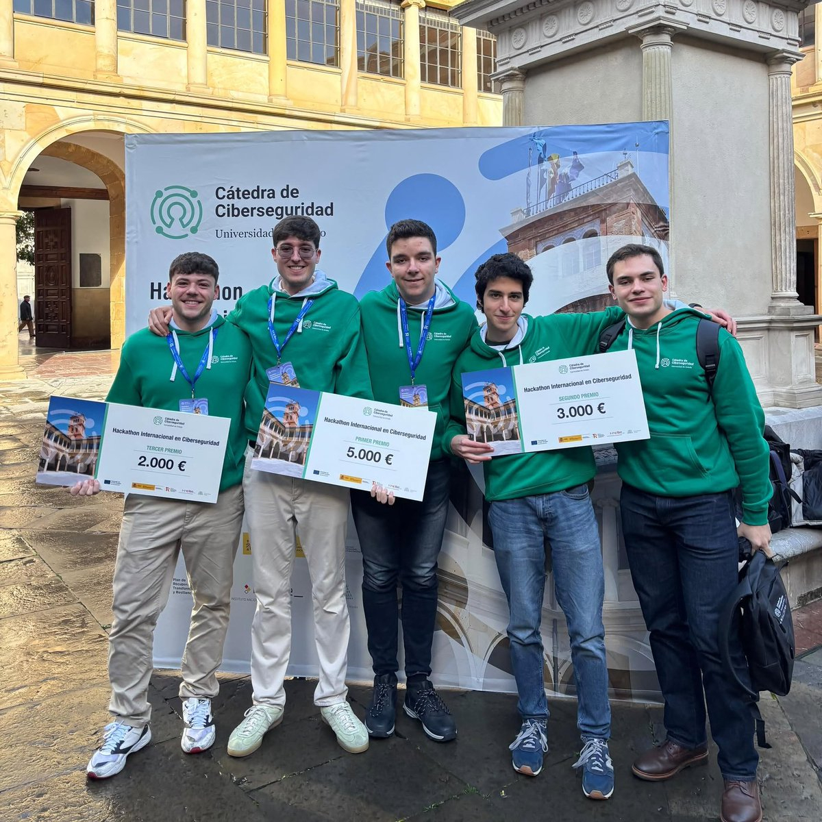 Estudiantes de Ingeniería Informática de la USAL logran un pleno histórico de premios en el Hackathon Internacional de Ciberseguridad