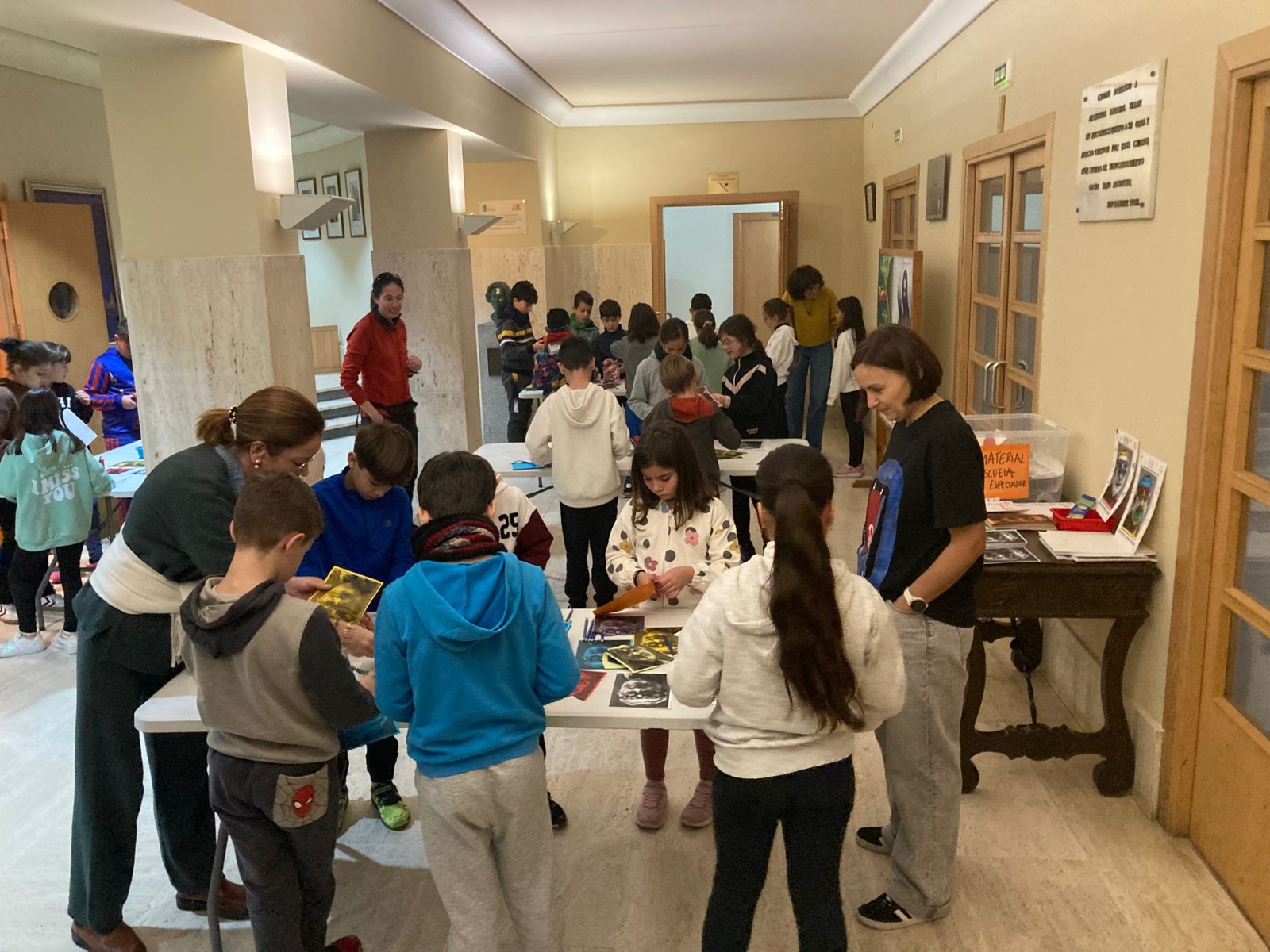 Cívitas reunió a más de 700 escolares  con las visitas dinamizadas en el 125 aniversario del Teatro Nuevo de Ciudad Rodrigo 