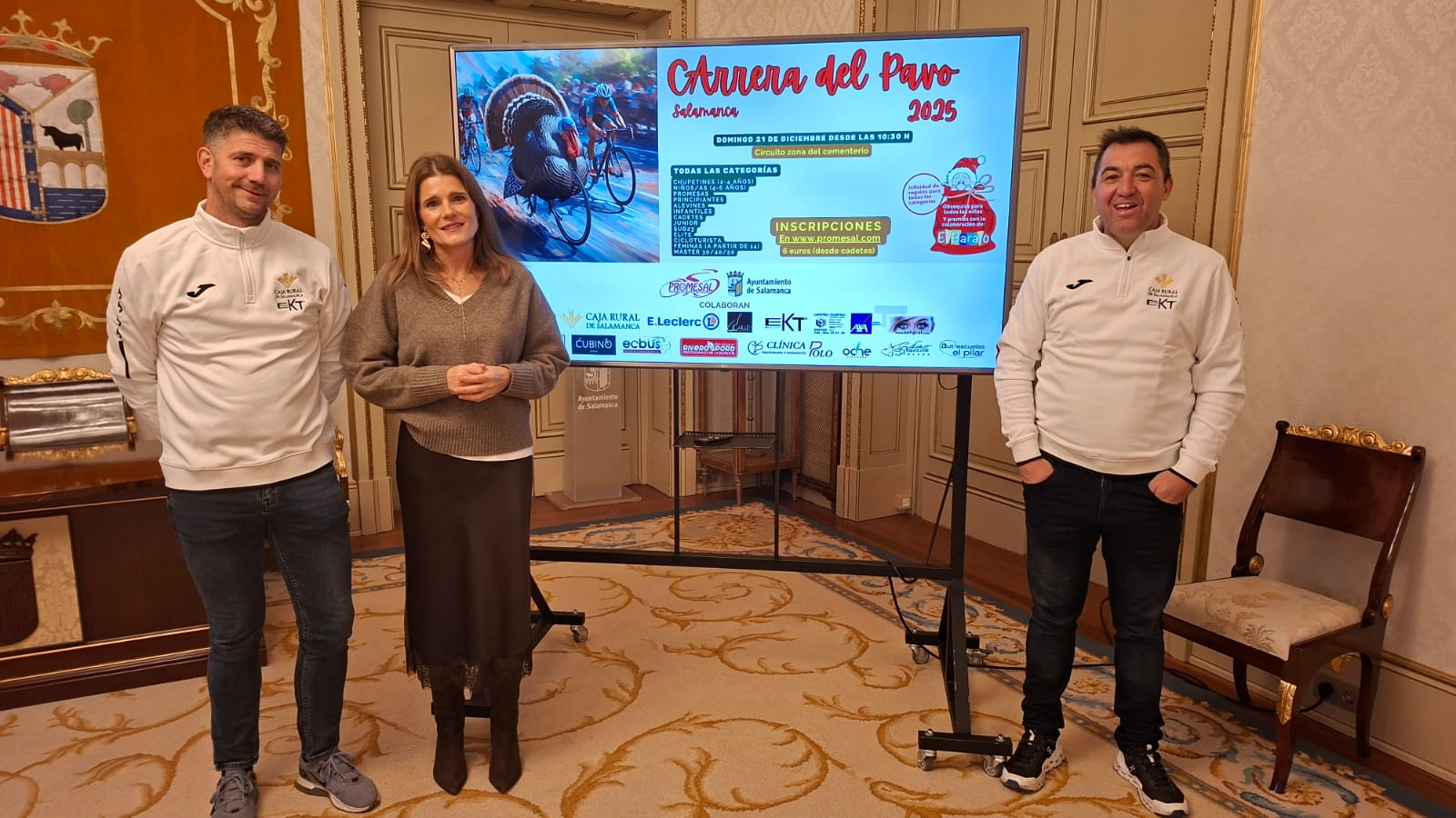 La VIII Carrera del Pavo de Salamanca espera a corredores de todas las edades este domingo 