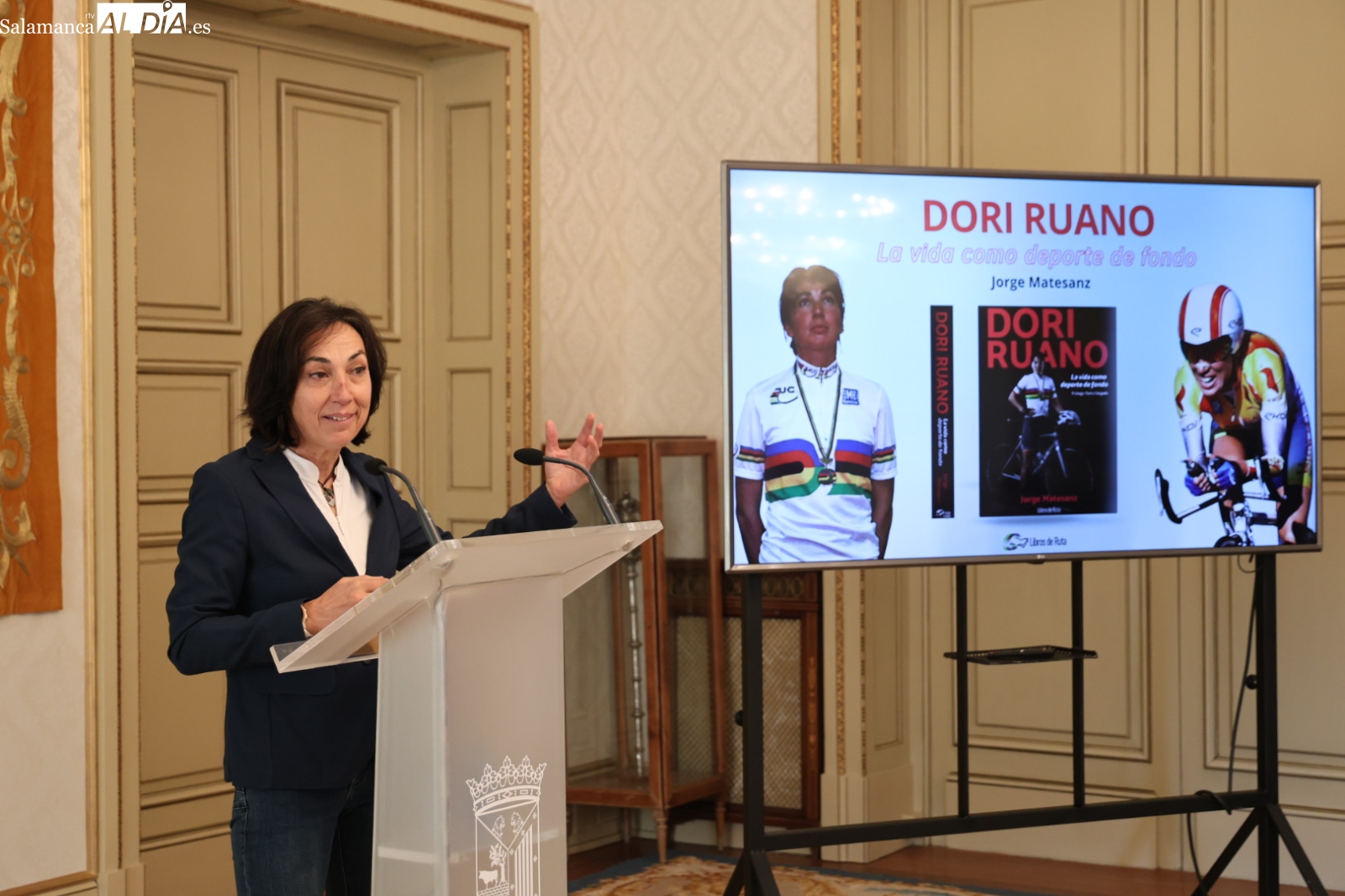 FOTOS | Dori Ruano presenta su trayectoria en La vida como deporte de fondo: No quiero que sea un libro de mujer llorona, tampoco de reivindicativa