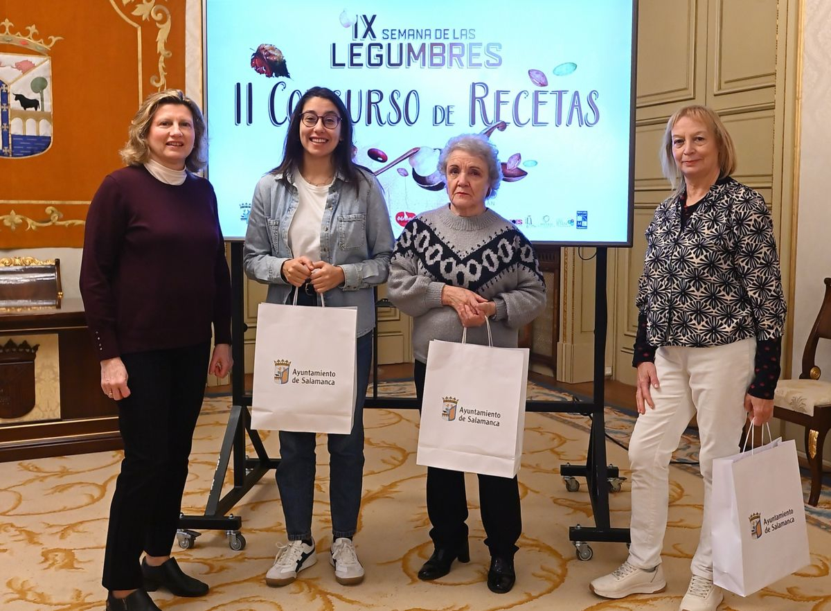 Las croquetas de cocido de María Ángeles Sánchez ganan el Concurso de Recetas de Legumbres de Salamanca