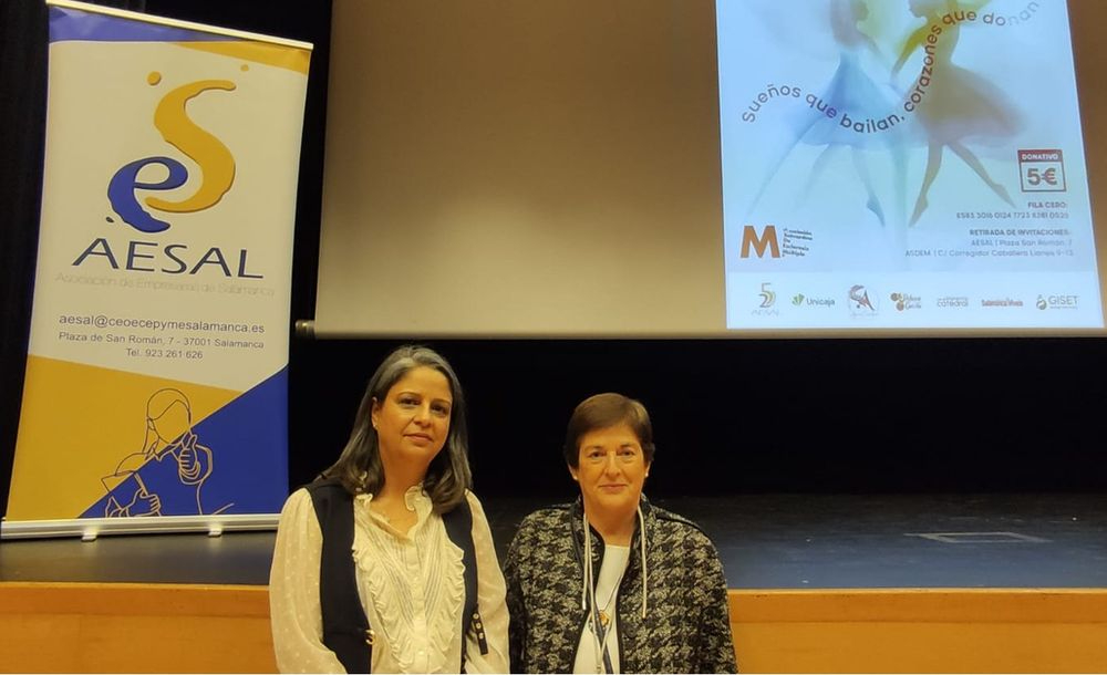Las empresarias salmantinas logran 2.300 euros para ASDEM con su Gala de la Danza
