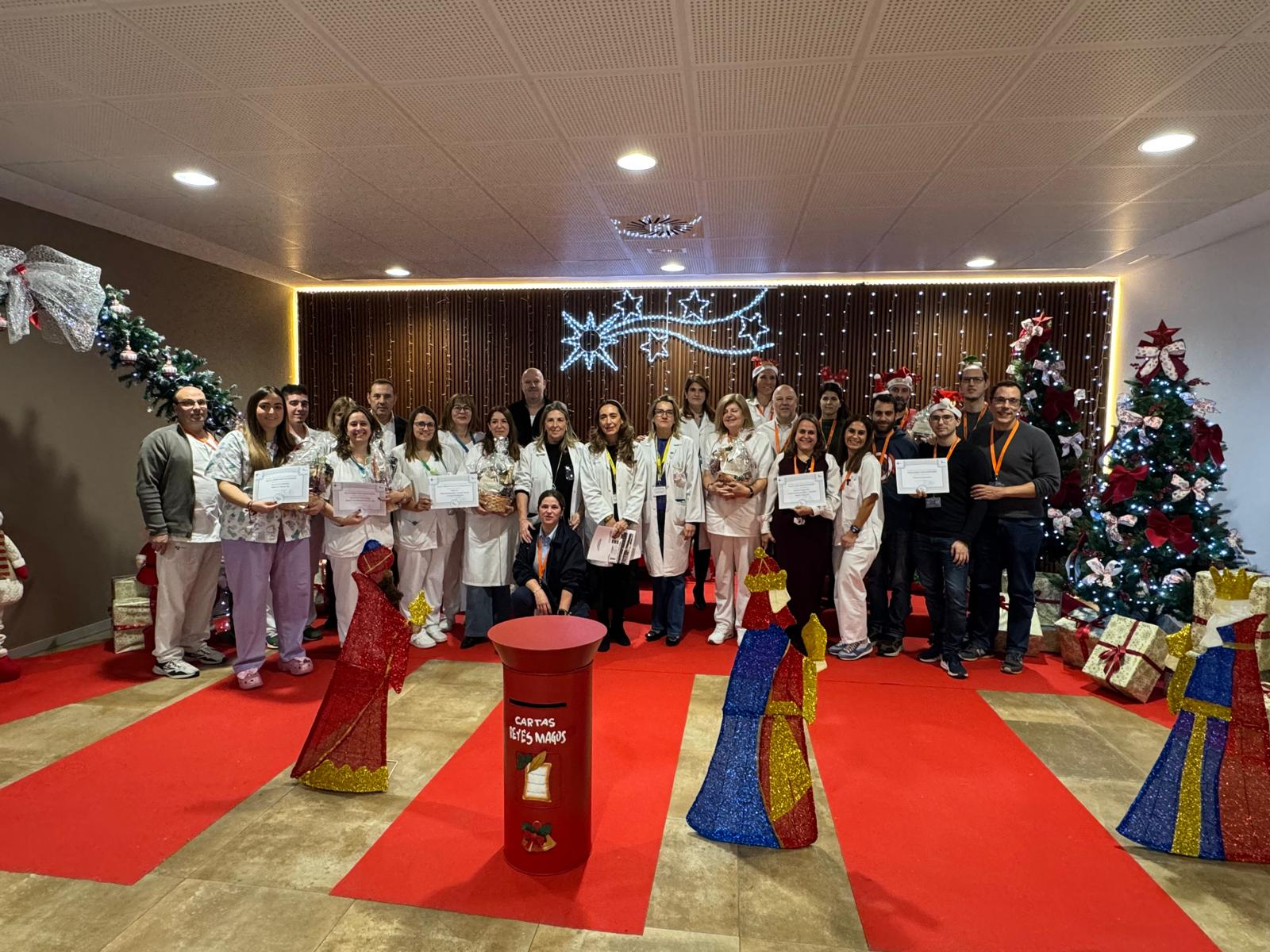 La Navidad llega al Hospital de Salamanca: estos son los belenes premiados del 50 aniversario del Clínico 