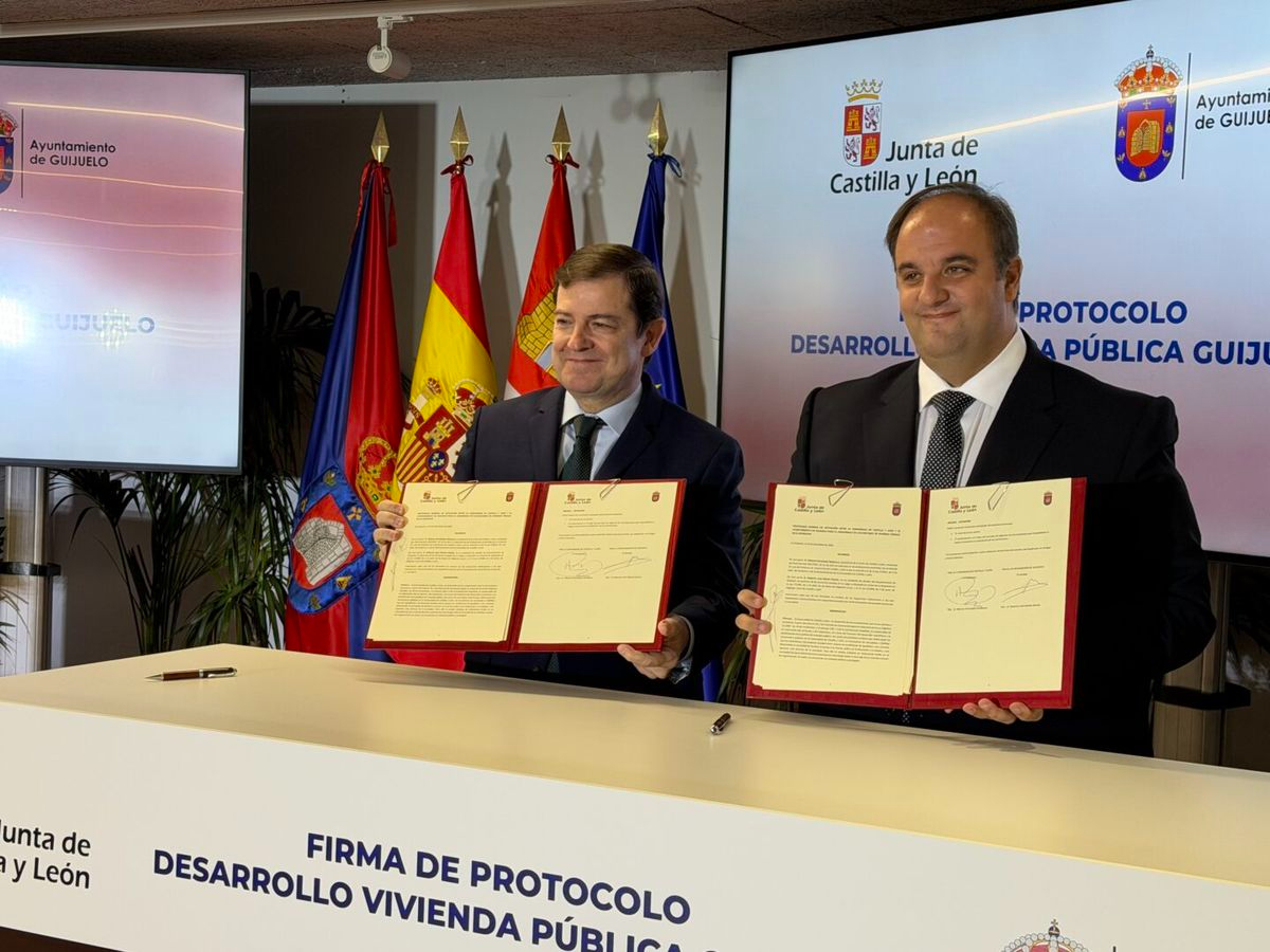 La Junta invertirá 15,6 millones para impulsar 44 nuevas viviendas y suelo para otras 338 en Guijuelo