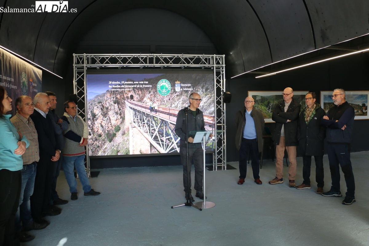 El Camino de Hierro se reinventa con una ruta corta y un nuevo centro de recepción en el muelle de La Fregeneda