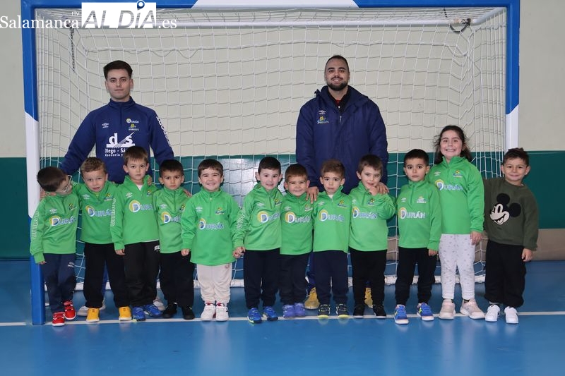 El Baby Sala de las Escuelas Deportivas Piensos Durán Albense FS, un primer contacto con el fútbol desde el juego
