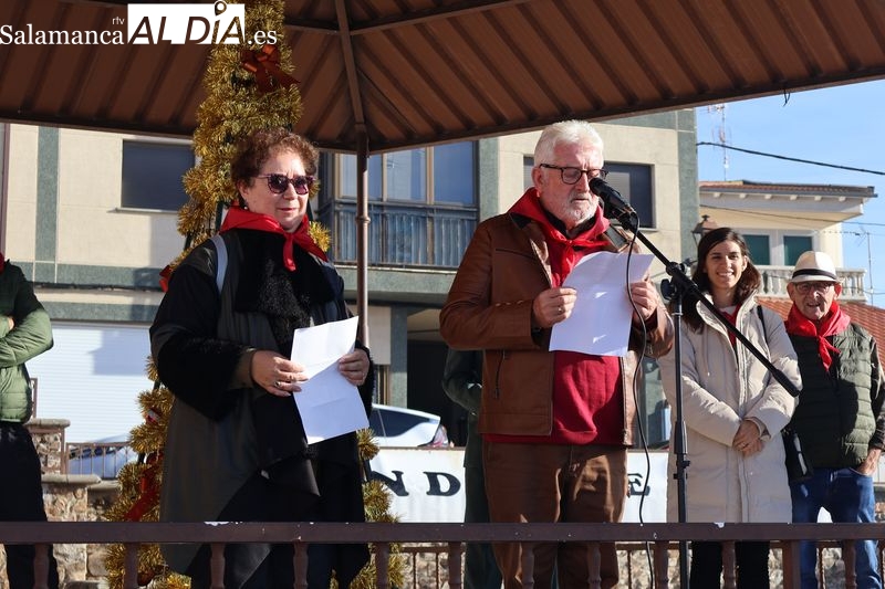 Galinduste inaugura su matanza tradicional con Matilde Olarte como Matancera de Honor