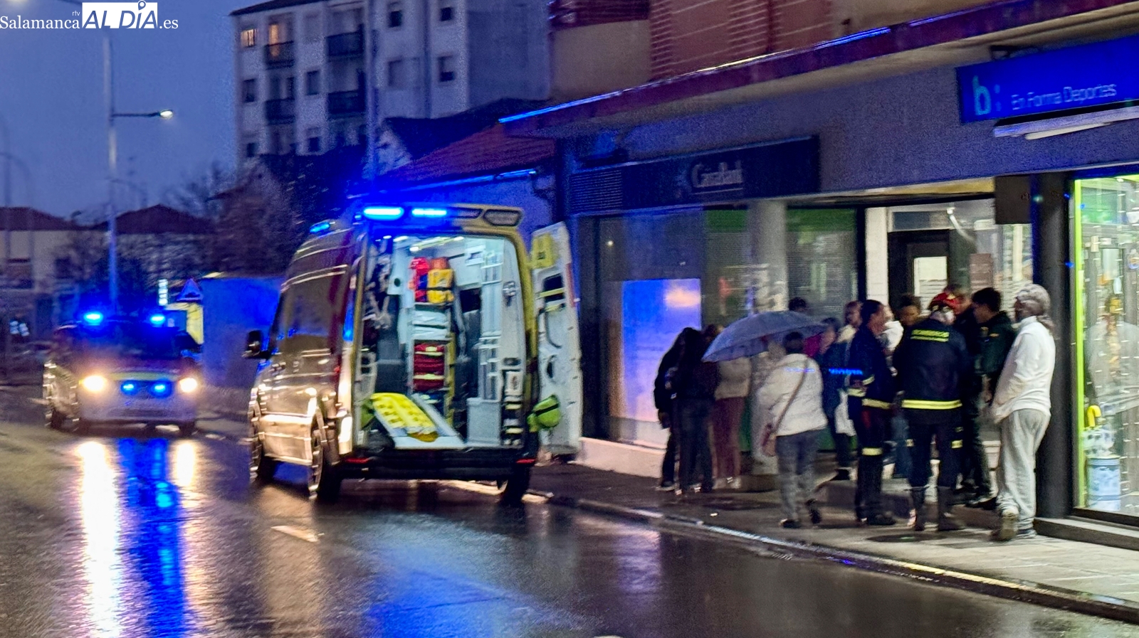 Amplio operativo de emergencia para auxiliar a un hombre en Peñaranda