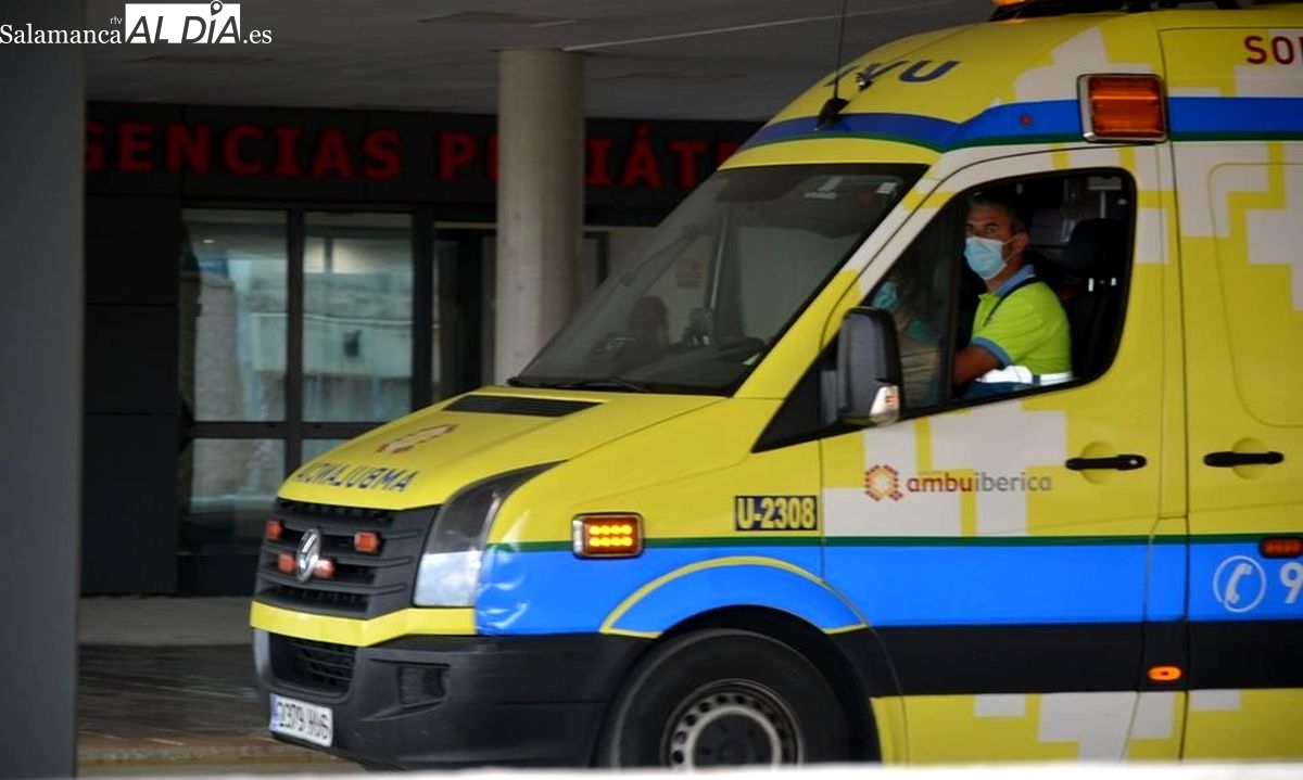 Trasladado al hospital un hombre tras sufrir un atropello a medianoche en Salamanca