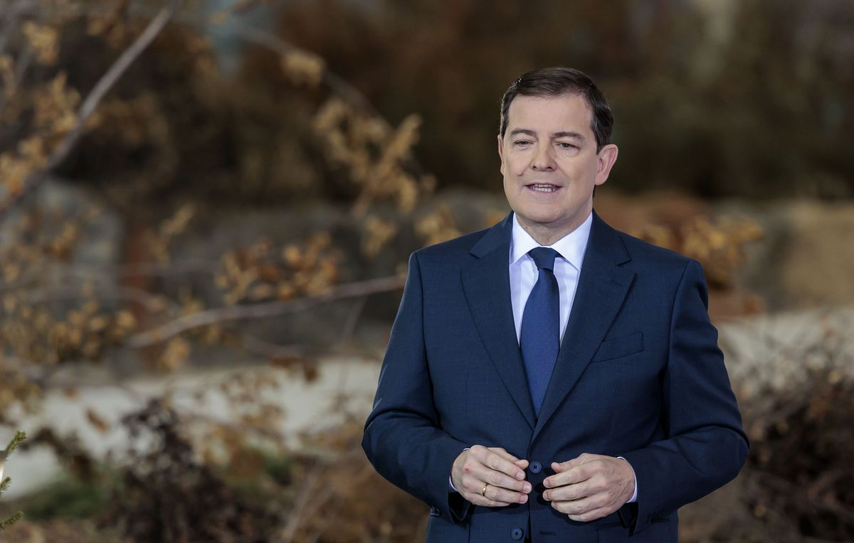 Mañueco reivindica la gestión económica y social de la Junta y apela a la serenidad ante el año electoral de 2026