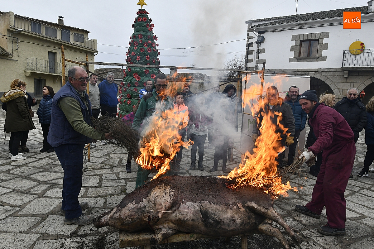 Villar de la Yegua celebra su matanza tradicional entre sones antiguos y sabor a hogar