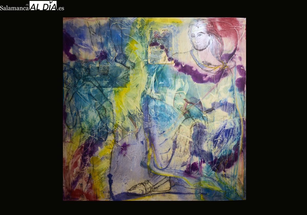 La sala de la contemplación del Museo Palacio Episcopal muestra dos obras de artistas salmantinos