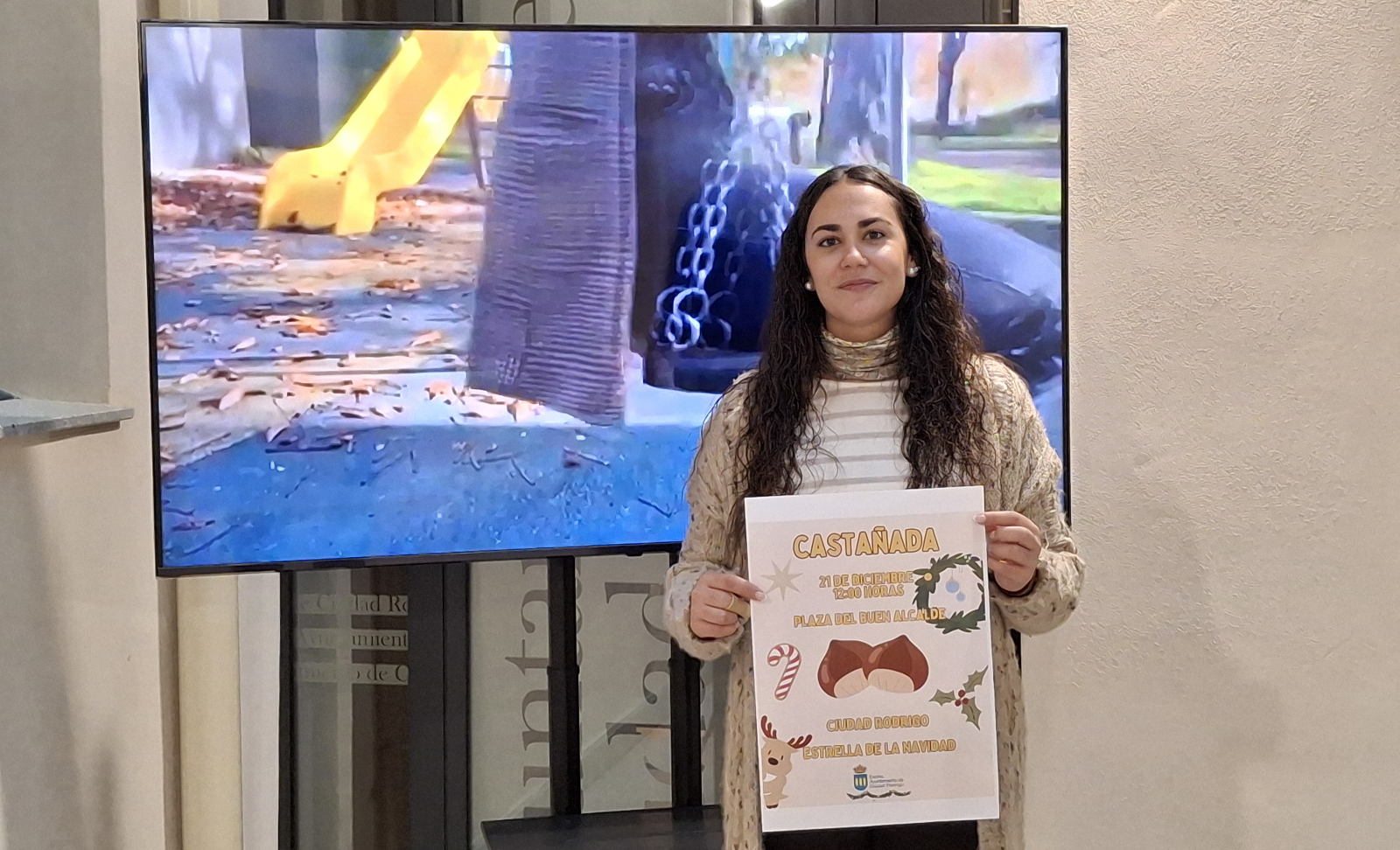 Ciudad Rodrigo repartirá 300 cucuruchos de castañas en el II Mercadillo Navideño 