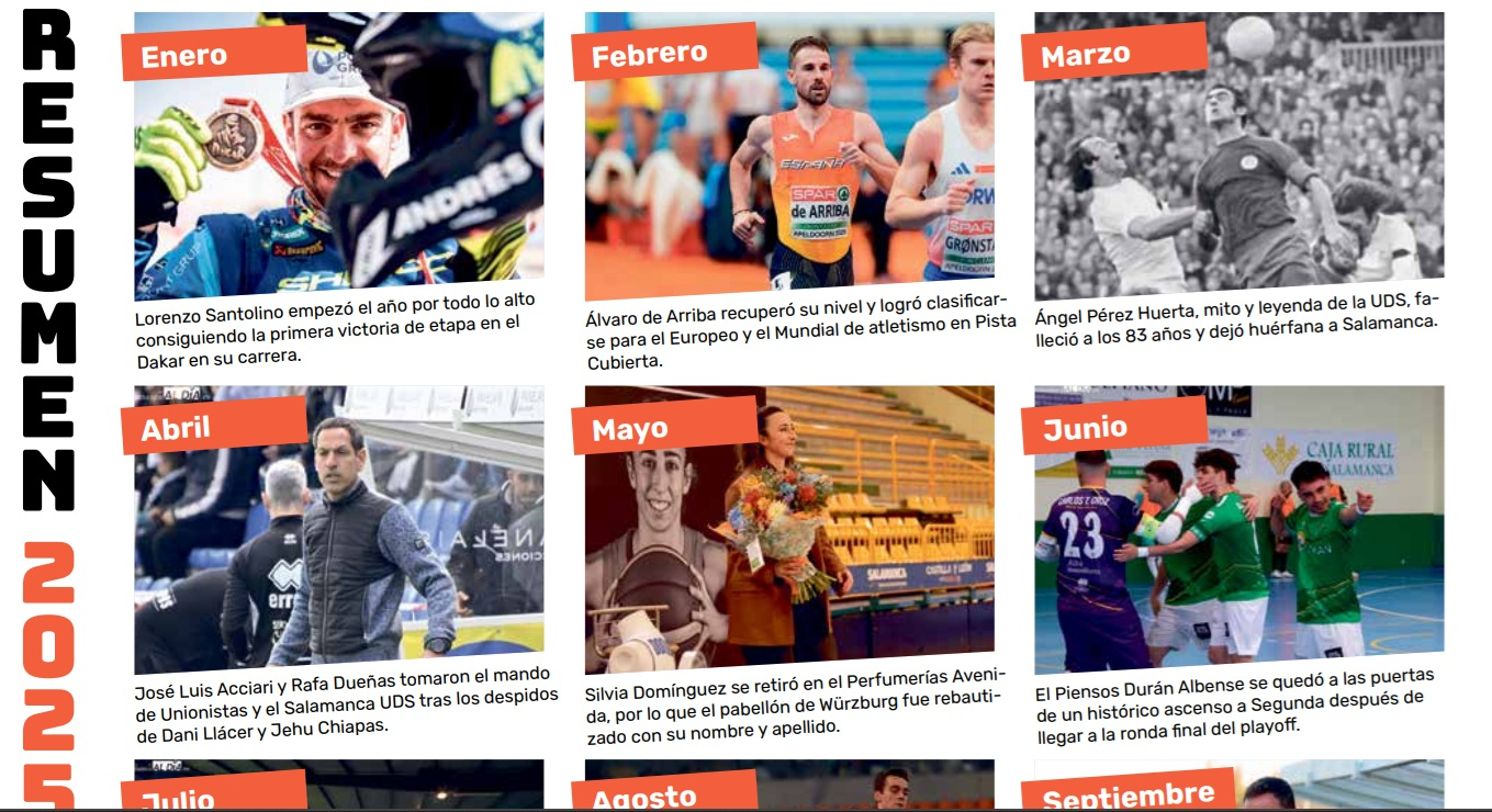 El resumen del 2025 en Deportes, en imágenes: Rafa Nadal, el cierre del Helmántico, la retirada de Silvia... y más