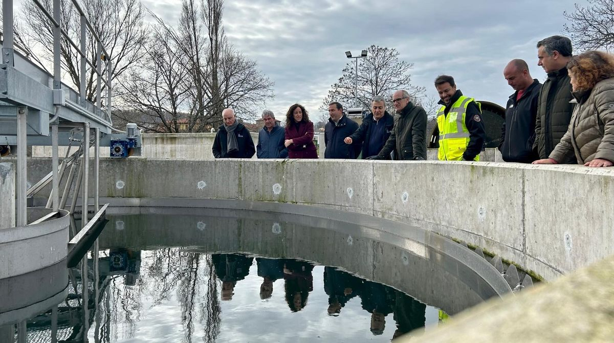 Diputación y Junta ponen en marcha la nueva depuradora de Lagunilla para modernizar el saneamiento local