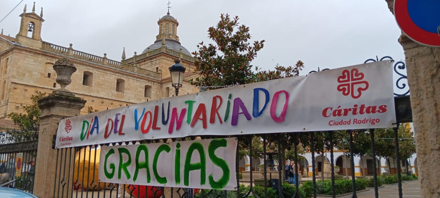 Cáritas Diocesana de Ciudad Rodrigo agradece la labor de todas las personas voluntarias con motivo del Día Internacional del Voluntariado