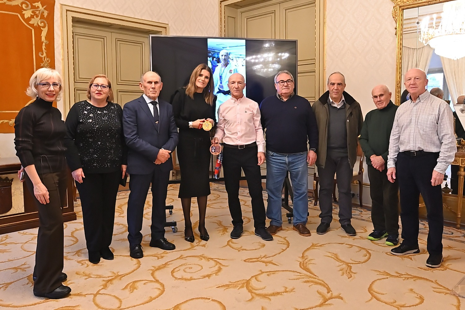 Julio Vicente, recibido en el Ayuntamiento por la nueva medalla de bronce en el Campeonato del Mundo de Judo de Veteranos