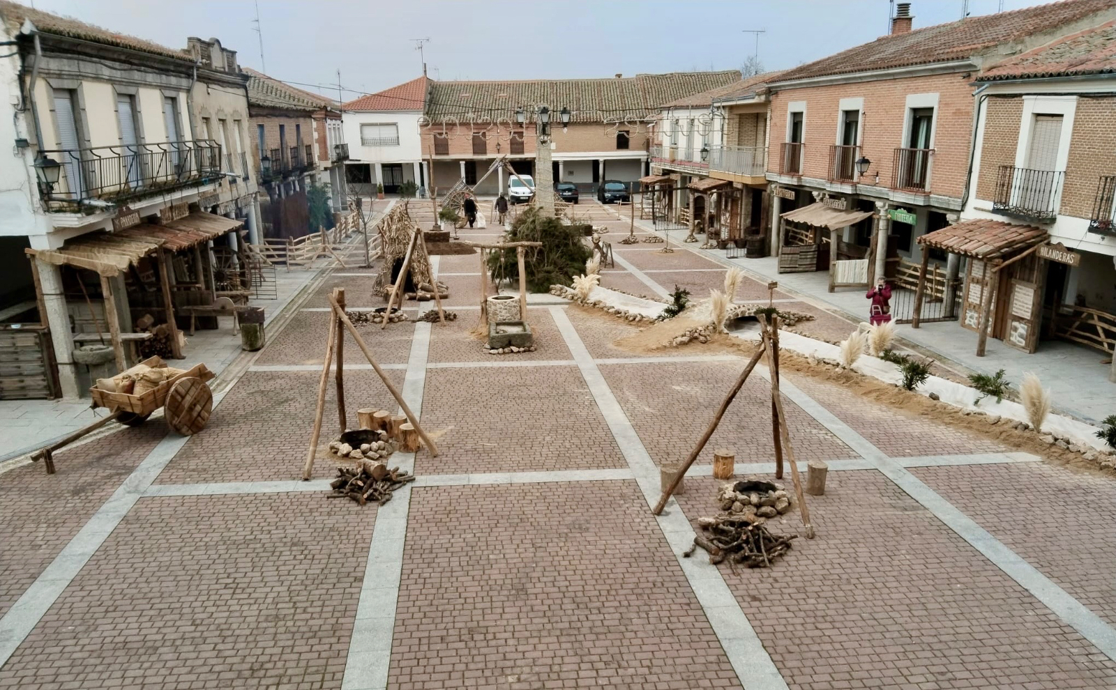 Cuenta atrás para que este sábado se ponga en marcha la representación del Belén Viviente en Santiago de la Puebla