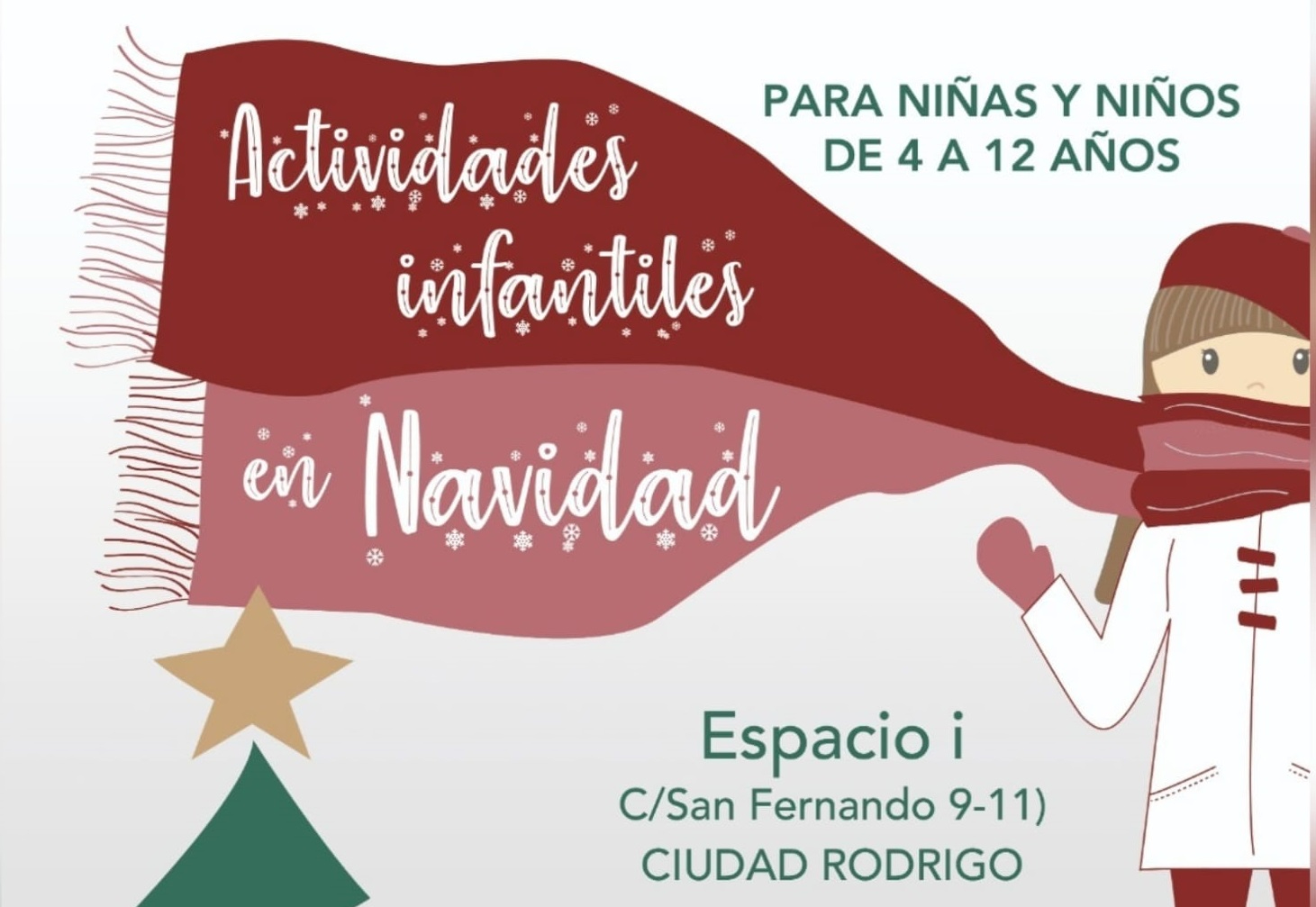 El Espacio I acogerá jornadas infantiles los días 29 y 30 de diciembre