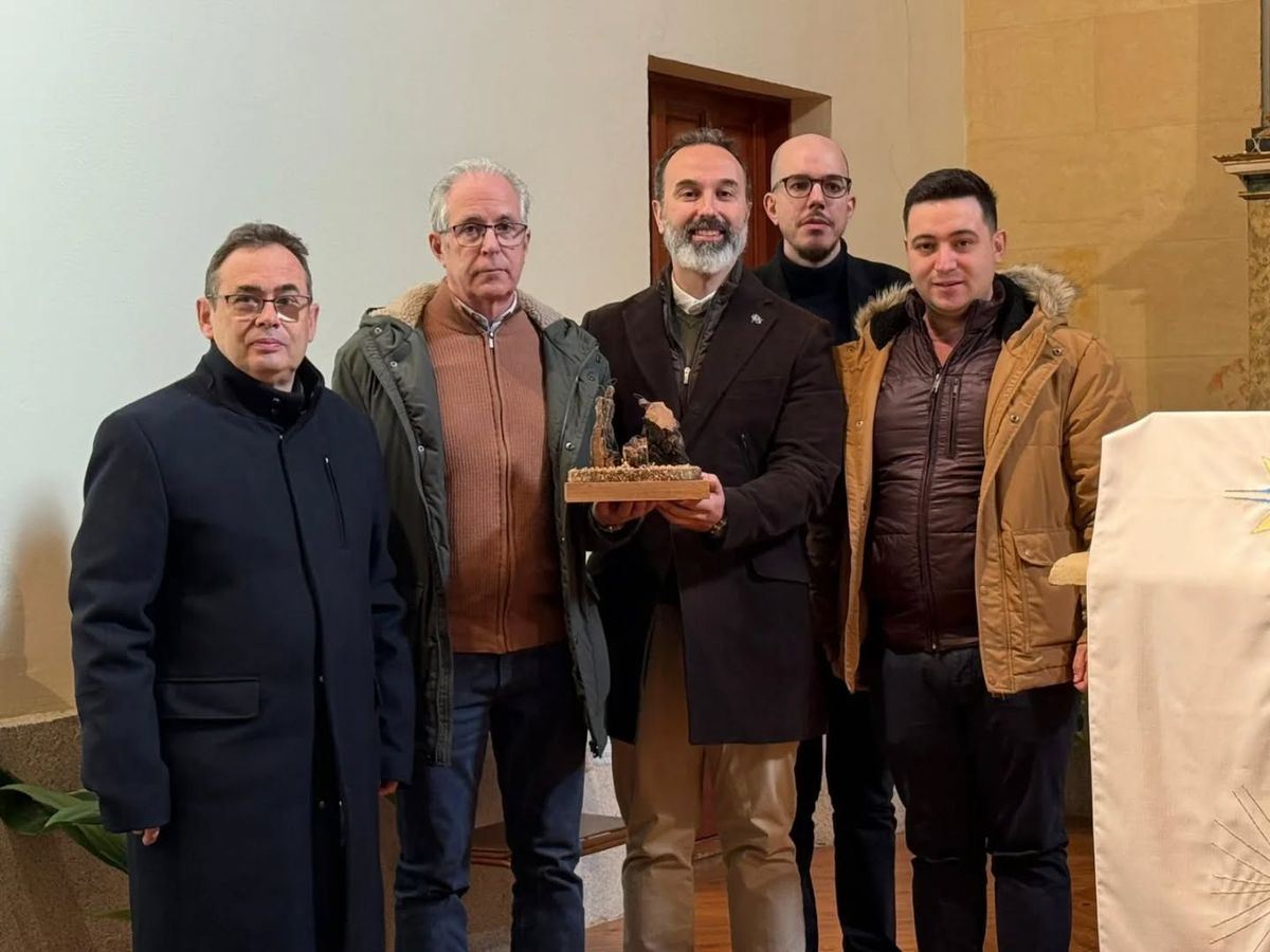 Reconocimiento al Belén de la Torre de los Anaya: la Cofradía de Cristo Yacente, premiada
