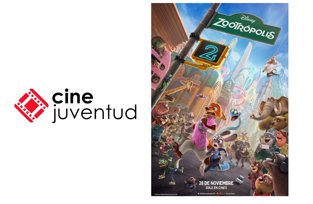 Nuevo estreno en el Cine Juventud con la película animada de ZOOTRÓPOLIS 2