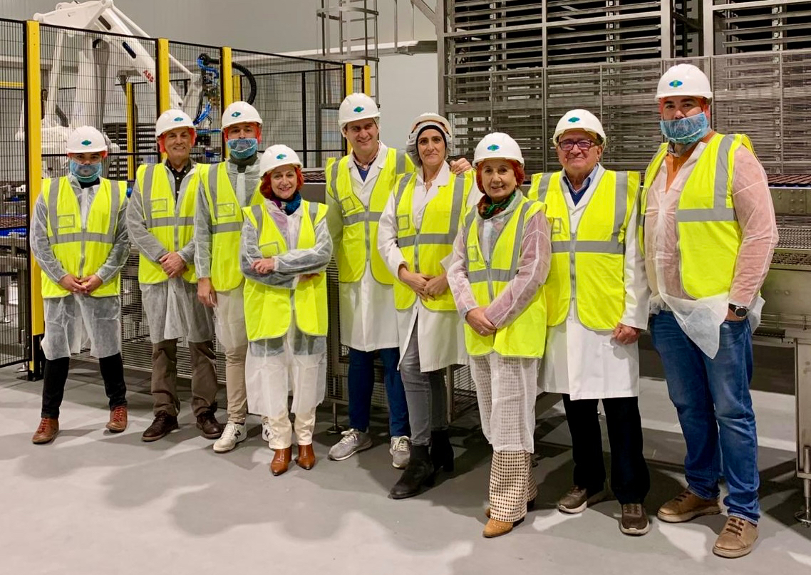 La Subdelegada del Gobierno visita las instalaciones y la ampliación de Dulca