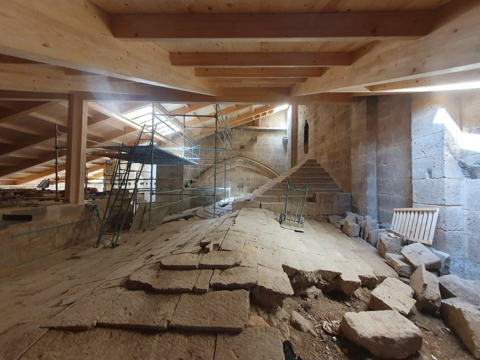 La rehabilitación de las cubiertas de la Catedral de Ciudad Rodrigo, premiada en los Internacionales de Arquitectura