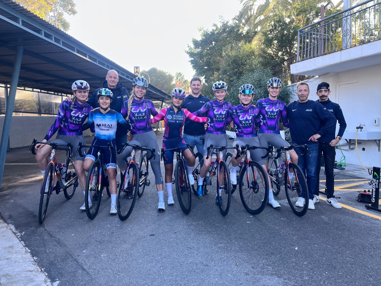 Del Mirat Team al World Tour: la experiencia de Lidia Castro con el Jayco Alula