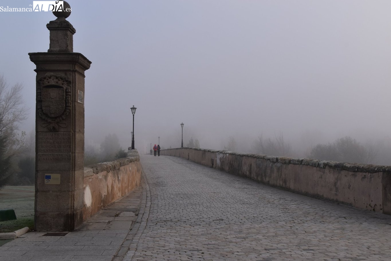 La niebla continuará siendo protagonista en Salamanca 