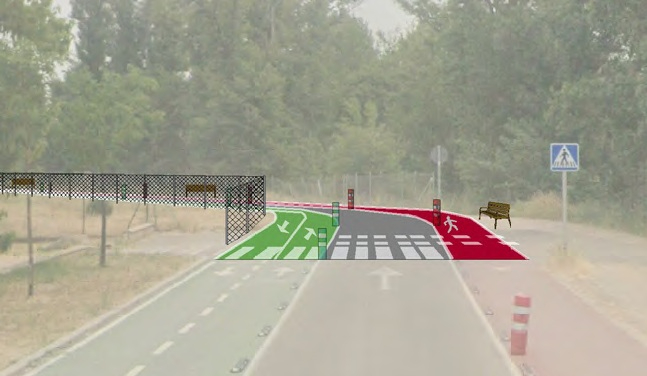 Un nuevo corredor verde conectará La Aldehuela con Santa Marta y Cabrerizos 