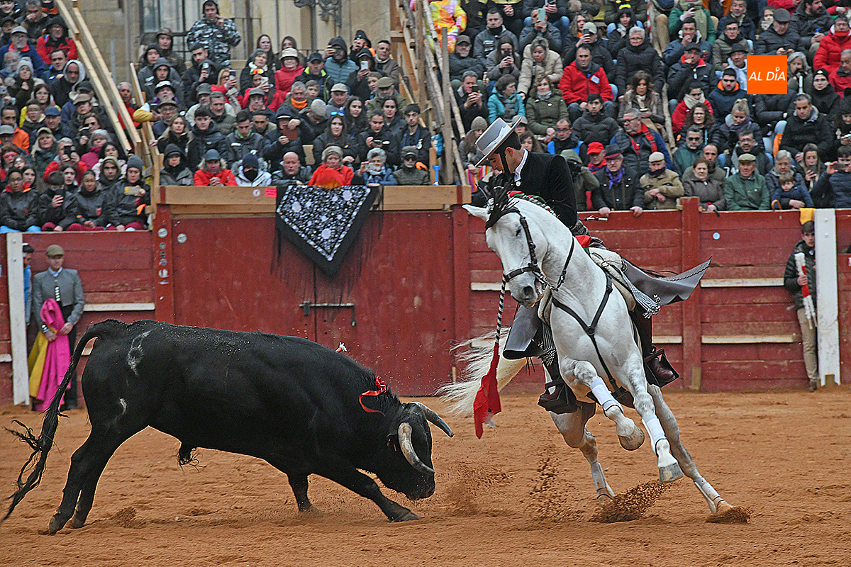 El rejoneador Victor Herrero volverá a torear el domingo de Carnaval a cargo de los montadores de tablaos