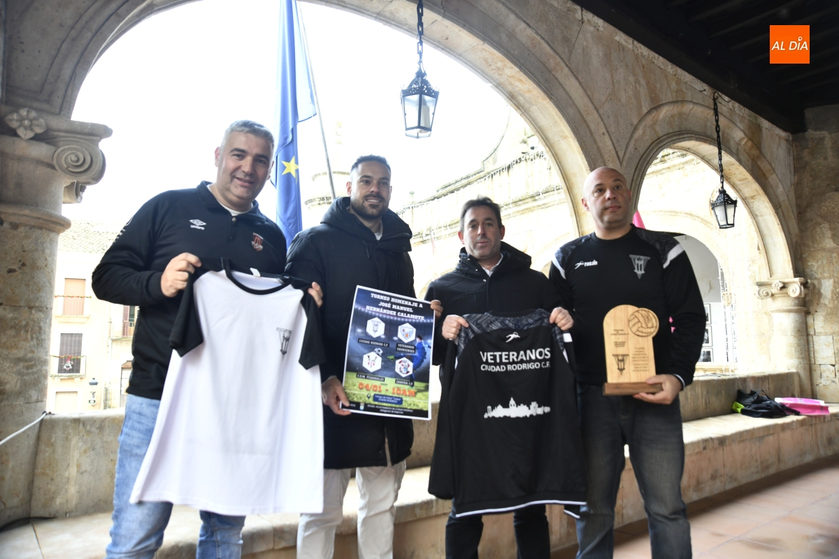 Una treintena de veteranos del Ciudad Rodrigo C.F. rendirán homenaje a José Manuel Hernández Calamote 