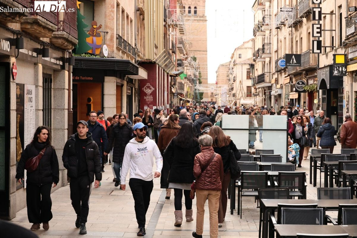 El turismo nacional y el portugués impulsan un exitoso puente de diciembre en Salamanca