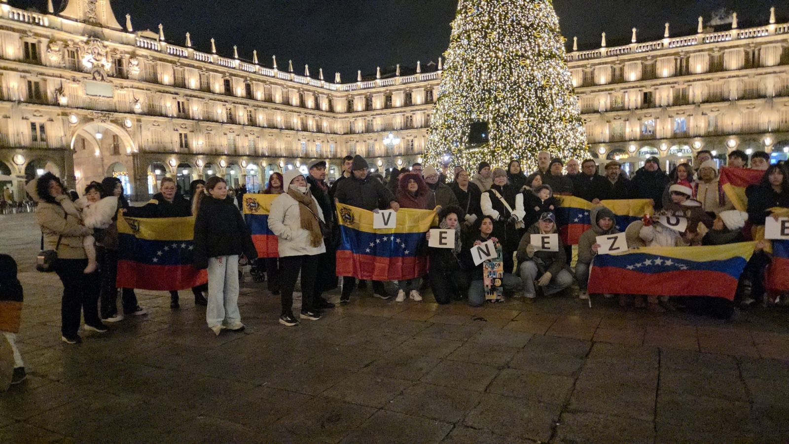 Apoyo político y social en Salamanca a la transición democrática en Venezuela
