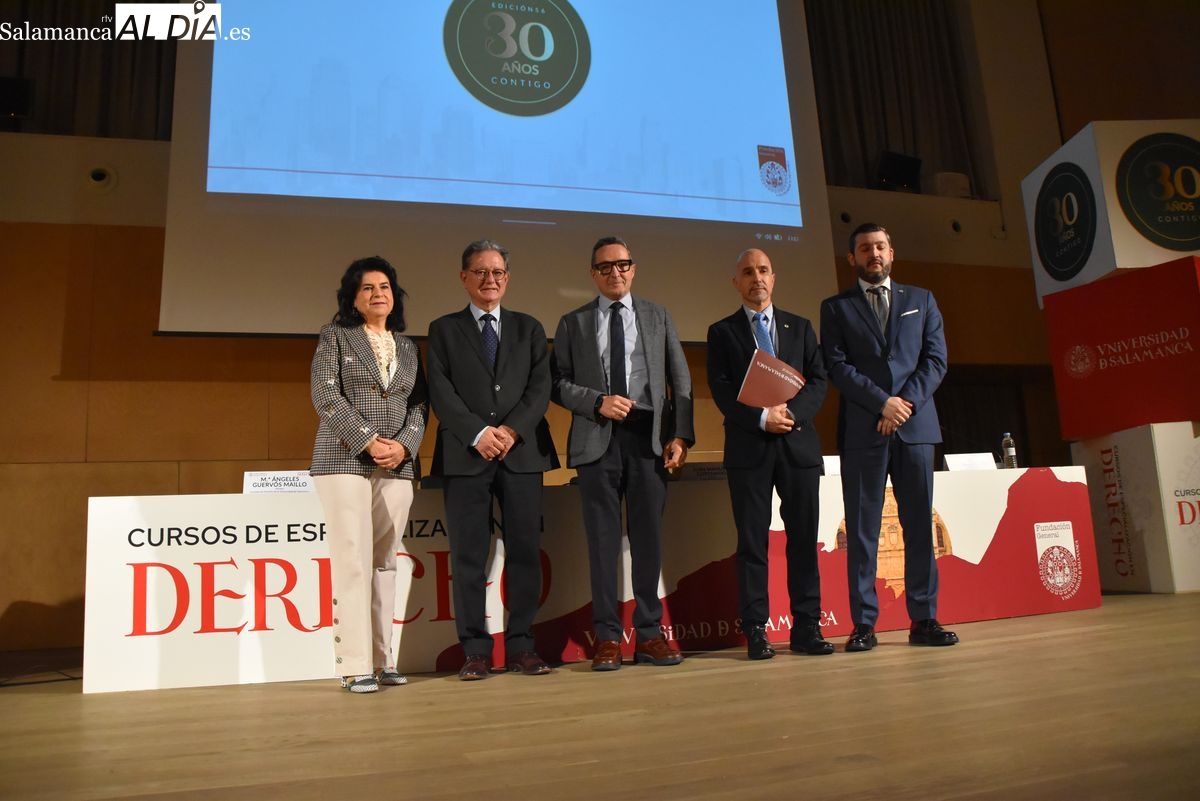 Castresana alerta en la inauguración de los Cursos de Derecho: La violencia y la corrupción florecen donde no prevalece el Estado de derecho (FOTOS)