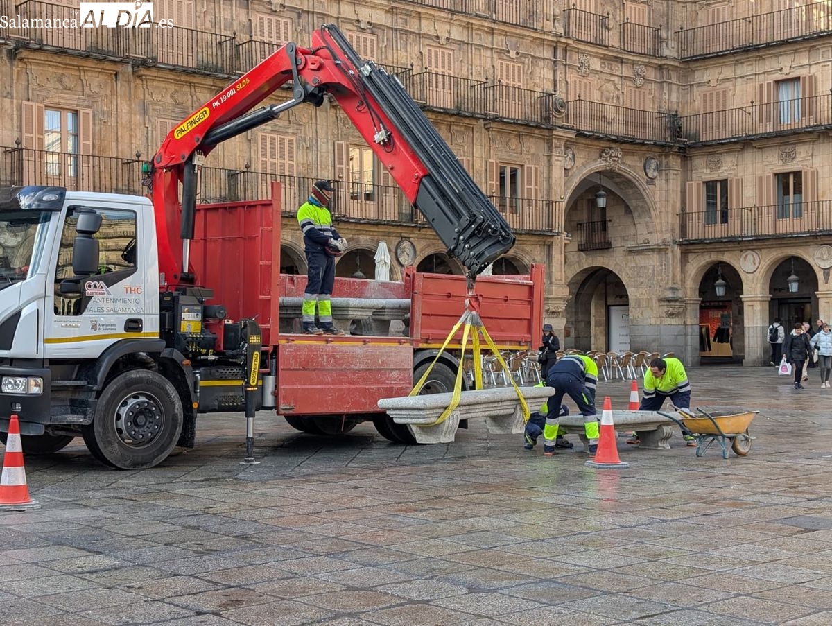 El cambio con el que vuelve la normalidad a la Plaza Mayor de Salamanca 