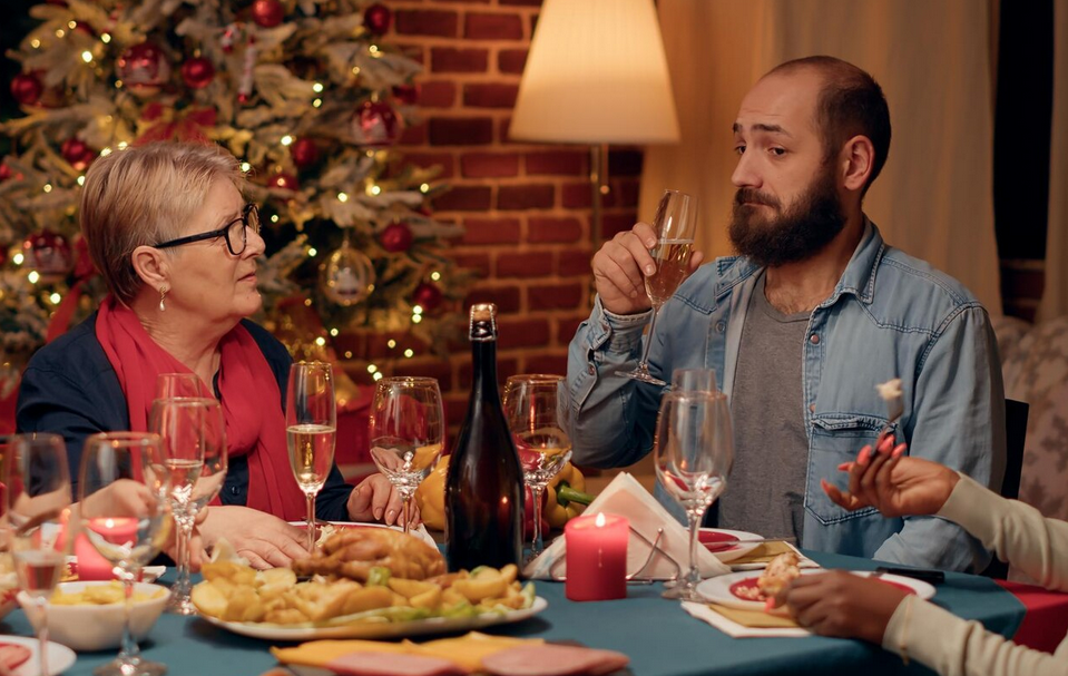 Cómo mantener la calma durante las comidas familiares de Navidad en Salamanca